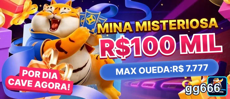 Imagem da promoção Mina Misteriosa na gg666 com prêmio em R$.